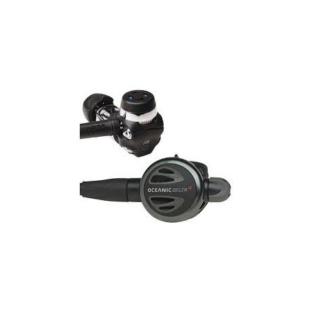 Oceanic Delta 4 Metal DVT (Dry Valve Technology) Scuba Regulator  Oceanic Delta 4 Metal DVT (Dry Valve Technology) Scuba Regulator