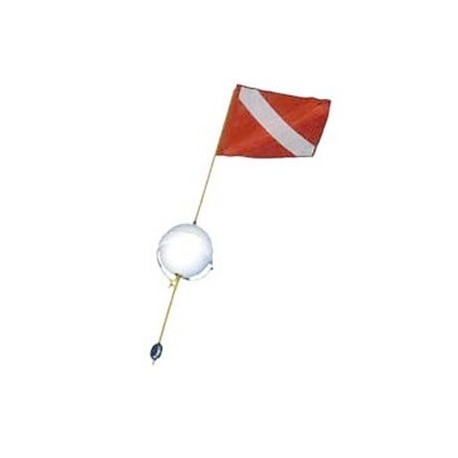 2 pc Dive Flag w-Ball Float 2 pc Dive Flag w-Ball Float