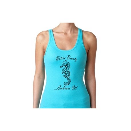 Native Beauty Ladies Ribbed Tank  Native Beauty Ladies Ribbed Tank